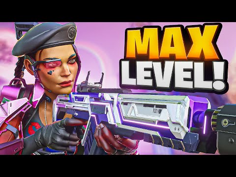 Hitting Max Level With a MID GUN! (Apex Legends Solo Ranked Best R-301)