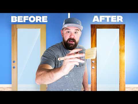 How to Stain & Polyurethane a Wood Door in 4 Steps