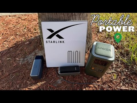 Starlink Mini- No Outlet Needed! Portable Power