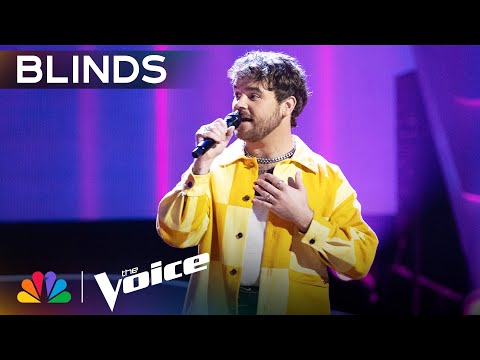 Conor James' Four-Chair Turn Performance of "I Say a Little Prayer" | Voice Blind Auditions | NBC