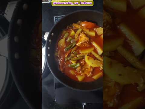 Kundru (Ivy Gourd) and Fish Curry #recipe #cooking #asmr #youtube #youtubeshorts #shorts #shortvideo