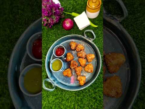 Paneer Cutlet Recipe | Paneer Starters | Heart Shaped Cutlets #youtubeshorts #shorts #paneercutlet