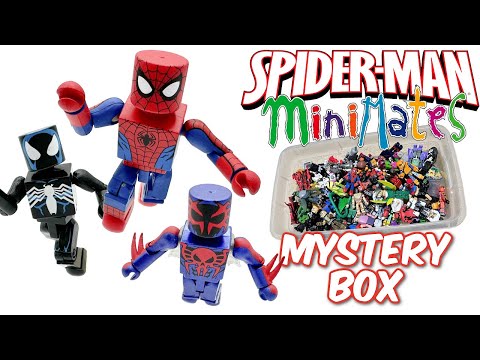 Spider-Man MiniMates Mystery Box!!!