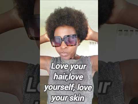 Embracing natural hair with confidence #naturalhair