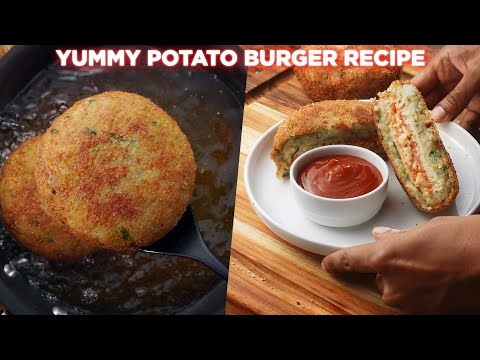 Yummy Potato Burger Recipe