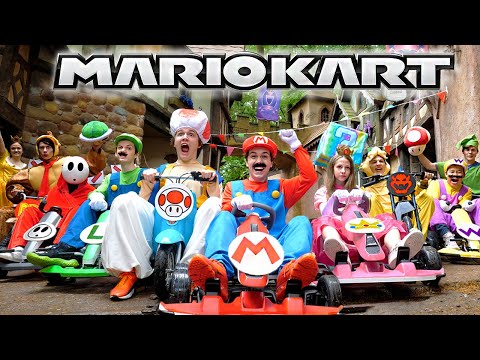 Mario Kart En La Vida Real