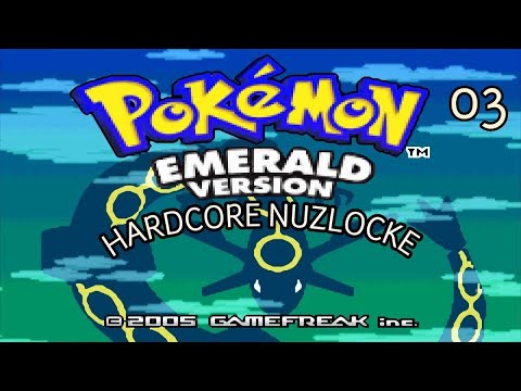 Pokemon Emerald Hardcore Nuzlocke Episode 3 (Wattson fight)