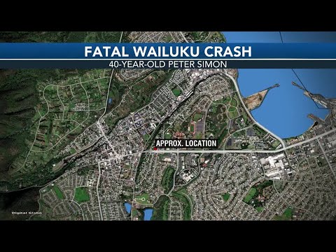 Motorcyclist, 40, dies after crash in Wailuku