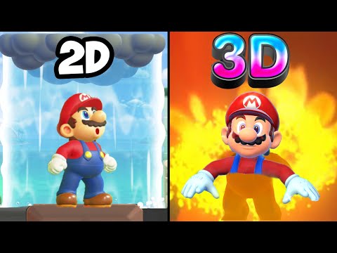 Mario Wonder, but UPGRADED from 2D to 3D