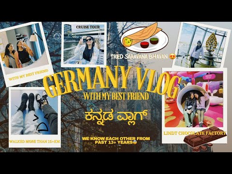 Exploring Cologne, Germany with My Best Friend: Food, Fun, and Shopping | Kannada Vlog | Travel