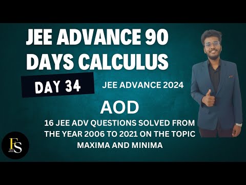 DAY-34 | JEE ADVANCED CALCULUS CHALLENGE