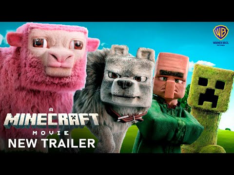 Minecraft | "NEW TRAILER" | TV Spot (HD) | minecraft movie trailer