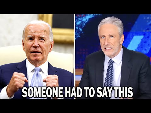 Jon Stewart's Brutal Response to Joe Biden & He Has Had Enough