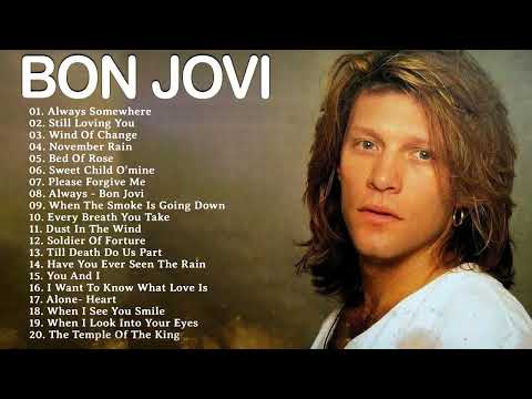 Bon Jovi, Nirvana, Led zeppelin, Scorpions, Air Supply, Guns N Roses, Elton John - Slow Rock 80s 90s