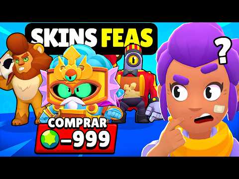 ¿Lo Valió? 😔 ¡GASTE MUCHO COMPRANDO LAS SKINS MÁS FEAS DE BRAWL STARS! 💸