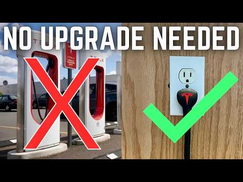 Why TESLA Owners DON'T Need Fast Home Charging