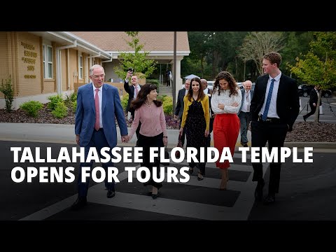 The Tallahassee Florida Temple Opens for Public Tours