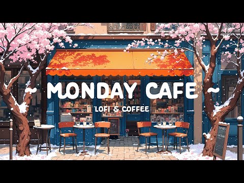 Morning Glow at Monday Café 🌥️ Lofi Hip Hop to Unwind & Recharge ☕ Deep Focus to relax / work