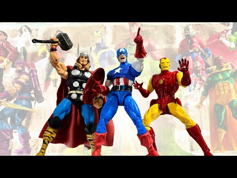 Watch me build my AVENGERS Action Figure Display!