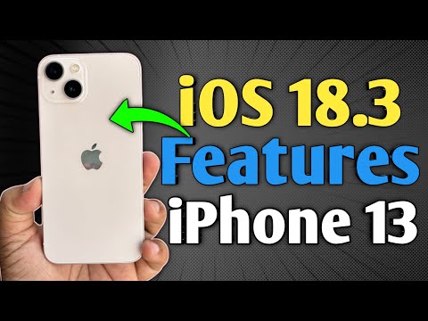 iOS 18.3 - Every Features in iPhone 13