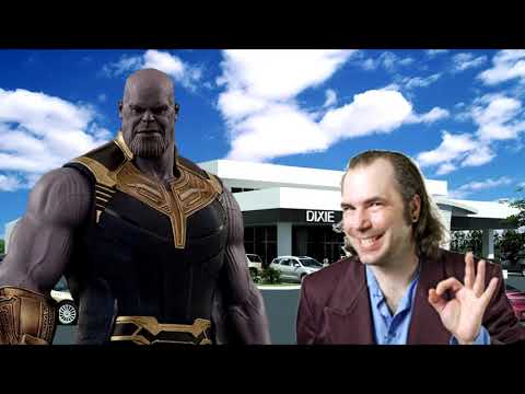 Thanos Goes To A Dealership To Buy A New Car