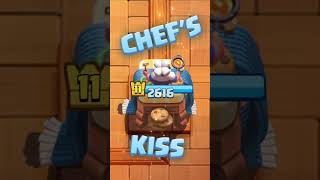 LET. HIM. COOK. #RoyalChef #clashroyale