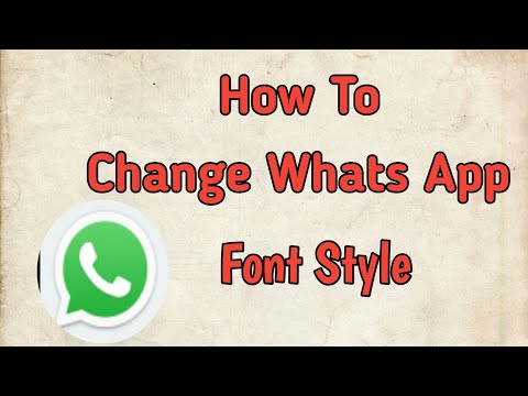 Use Font In whats app Without Downloading Any Font