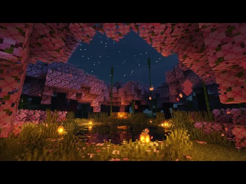 2 Hours of Nostalgic Minecraft music with soft rain...