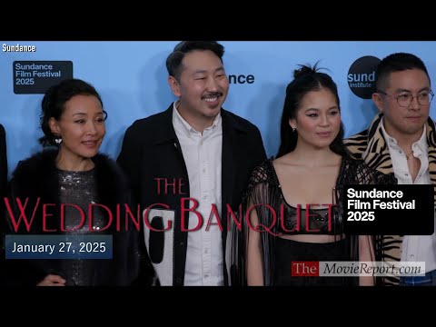 THE WEDDING BANQUET premiere Bowen Yang, Kelly Marie Tran at Sundance Film Festival -January 27,2025