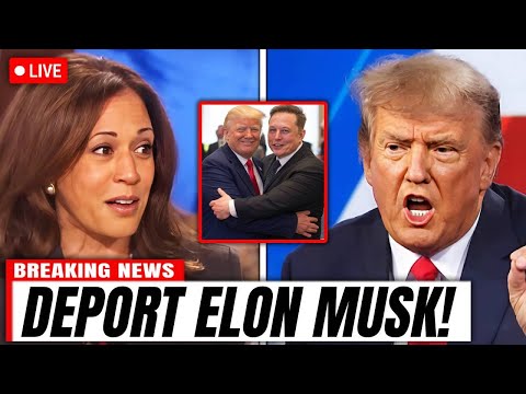 Kamala Harris HUMILIATES Elon Musk And Trump In Fiery Speech On LIVE TV