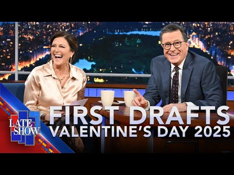 First Drafts: Happy Valentine’s Day with Evie McGee Colbert