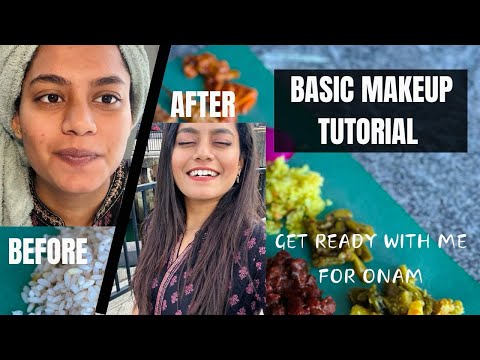 No-Makeup Makeup Look Without Foundation | Get Ready with Me for Onam 🌸✨| ಫೌಂಡೇಷನ್ ಇಲ್ಲದೆ ಮೆಕಪ್ ಲುಕ್