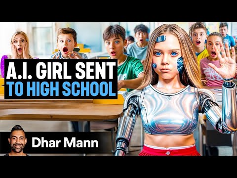 A.I GIRL Is SENT TO SCHOOL As An Experiment! | Dhar Mann Studios