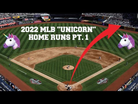 MLB “Unicorn Home Run” Moments 2022 Part 1