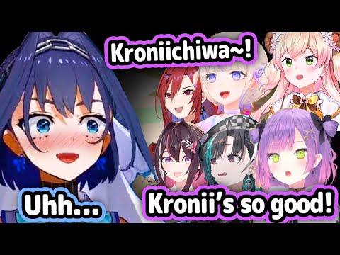 Kronii Caught Towa and HoloJP Members Off-Guard With Her Gaming skills and Cute Japanese【Hololive】