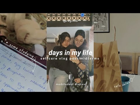 days in my life : bookstores ♡ café dates ｡˚ journaling ⋆ med student vlog