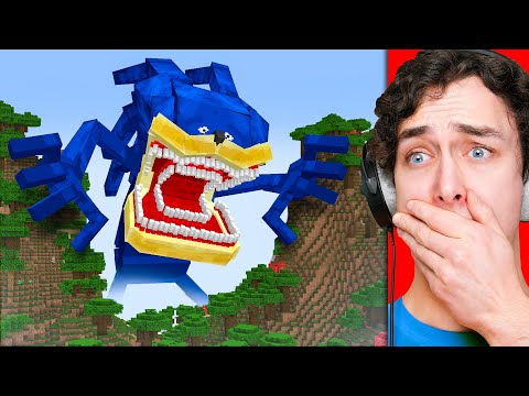 Using SHIN SONIC to Fool My Friends in Minecraft