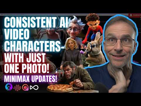 Minimax Update! Consistent Characters with ONE Photo and new "Live" model!