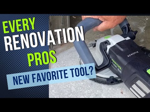 The Festool RG 130 - Every Renovation Pros New Favorite Tool?