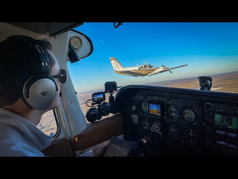 Formation with a BEECH BARON - Mississippi Blues Trail