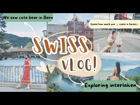 Exploring Interlaken & Lake Thun: A Scenic Swiss Adventure | Bears in Bern | ಸ್ವಿಟ್ಜರ್ಲ್ಯಾಂಡ್ ಪ್ರವಾಸ