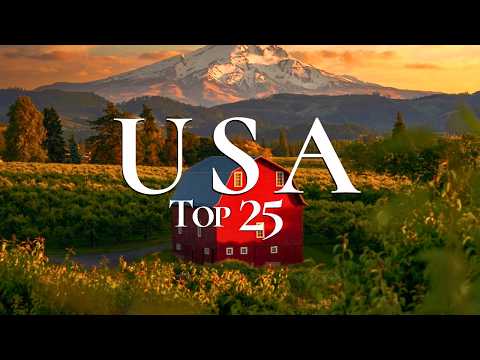 25 Bucket List Places to Visit in the USA 🇺🇸 | USA Travel Guide