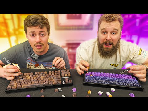 Noobs Build Custom Keyboards.... Budget Gaming Keyboard Challenge