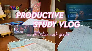 📚 productive study vlog (note taking ,lectures ,new phone and more ) | Indian 12th grader