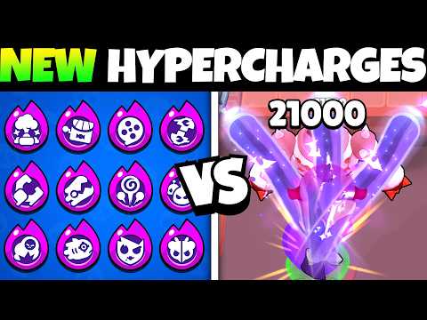 12 NEW Hypercharges vs Big Bot (New Record!)