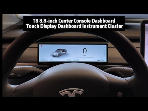 Teslasy 8.8-Inch Touch Screen Dashboard Display for Tesla Model 3/Y #tesla