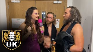 Nina Samuels tries to get Moustache Mountain for an exclusive: NXT UK Exclusive, April 21, 2022