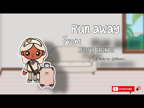 Run away from abus!v3 parents! | with voice! | Creds to @theavr_ on TikTok!