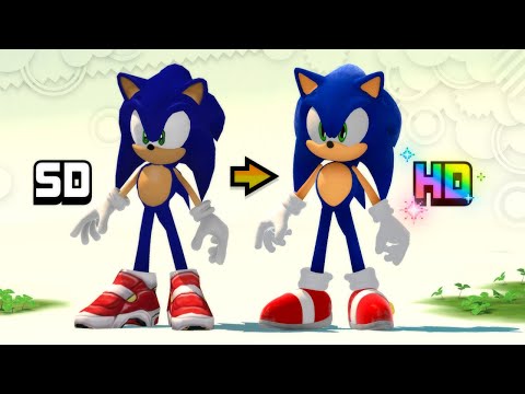 Sonic Generations: HD Adventure 2 Sonic Gameplay