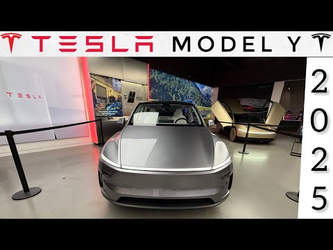 New Tesla Model Y Detailed Review in USA | 2025 Juniper Key Features | Quick Silver